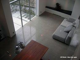 リビングフロアー　マルホウ　スーパーコンクリート研磨工法