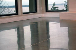 リビングフロアー　マルホウ　スーパーコンクリート研磨工法