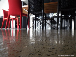 リビングフロアー　マルホウ　スーパーコンクリート研磨工法