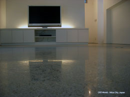 リビングフロアー　マルホウ　スーパーコンクリート研磨工法