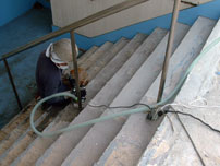 マンション階段