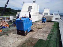 プールサイド床