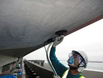 橋脚コンクリート部