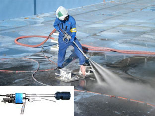 ウォータージェット用ハンドガン